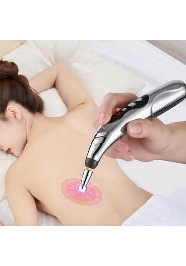 Butu Dolaşan Enerji Otomatik Nokta Bulma Meridyen Kalemi Ev Ağrısı Elektronik Akupunktur Kalemi Özellikler 5 Başlı Renkli Kutu Çok Renkli