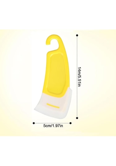 Büro Ev Ofis Mutfağı İçin Silikon Uçlu Kazıyıcı Bulaşık Temizleme Spatulası Diğer