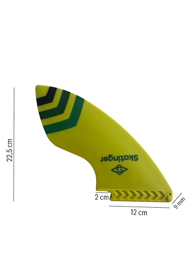 Sup Paddle Board Şişme Sörf Tahtası Renkli Fin