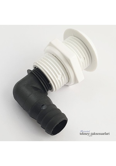 16mm Plastik Yuvarlak Tip 90 Derece Depo Havalandırma