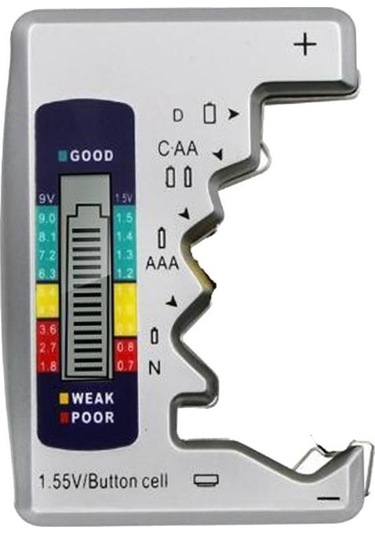 Dancemonkey Aa Aaa D 9 V 1.5v Pil Test Cihazı, Mini Pil Denetleyicisi