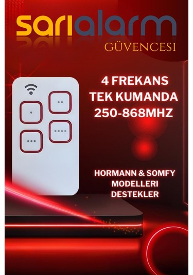 Uk-pr Çoklu Frekans Akıllı Kumanda 250- 868 Mhz