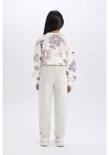 DeFacto Kız Çocuk Carrot Fit Havuç Kesim Beli Lastikli Eşofman Altı D3203A824WNGR492 Gri DeFacto Kız Çocuk Carrot Fit Havuç Kesim Beli Lastikli Eşofman Altı D3203A824WNGR492 Gri