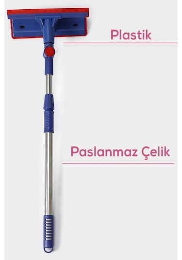 Oynar Başlıklı Çekçekli Teleskopik Cam Silme Aparatı Cn Diğer