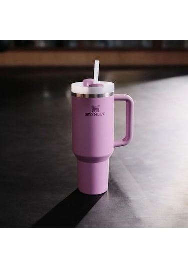 Stanley Quencher H2.o Flowstate Tumbler Pipetli Termos 1.18l Pipetli Matara Pembe