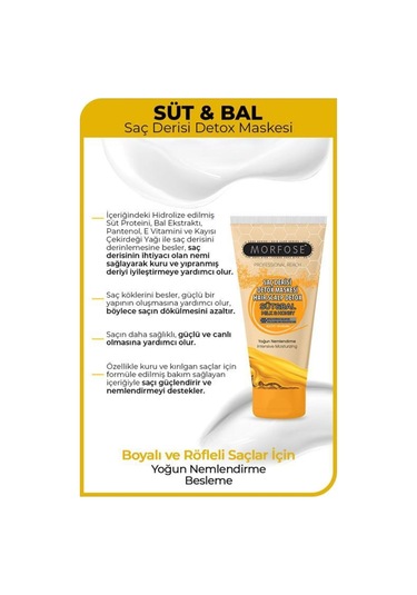 Süt & Bal Detox Saç Maskesi 100 Ml