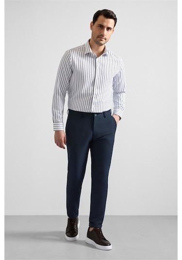 Süvari Lacivert Slim Jogger Pantolon Pn2020500732-m09 Lacivert