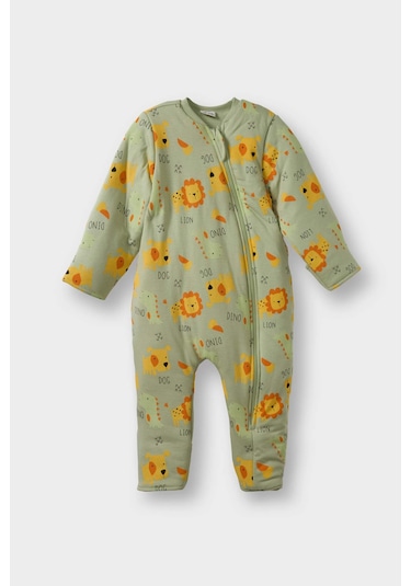 Defacto Erkek Bebek 2,5 Tog Elyaf Safari Baskılı Penye Tulum F3547a525wngn270 Yeşil-gn270 Defacto Erkek Bebek 2,5 Tog Elyaf Safari Baskılı Penye Tulum F3547a525wngn270 Yeşil-gn270