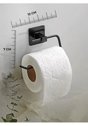 Primesegment Yapışkanlı Krom Kapaksız Tuvalet Kağıtlığı