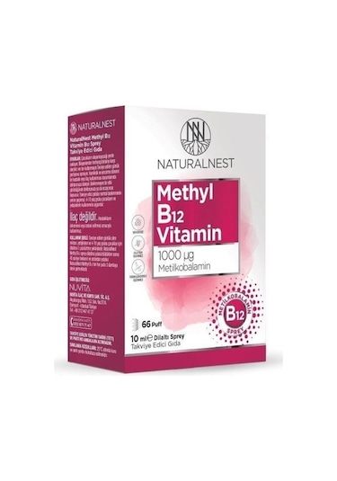 Naturalnest Methyl B12 1000 ug 10 ML Sprey