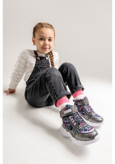 Mnpc Kız Çocuk Platin Suya Dayanıklı Anatomik Günlük Bot 25k2b11049483 Platin