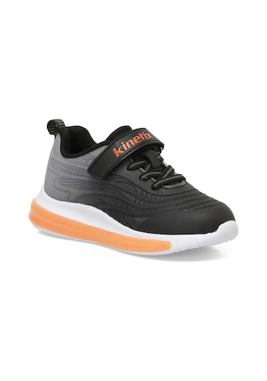 Kinetix Kensal P 5fx Siyah Erkek Çocuk Spor Ayakkabı Siyah-Turuncu