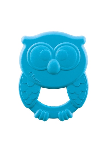 Chicco Owly Diş Kaşıyıcı 3-18 Ay - Mavi