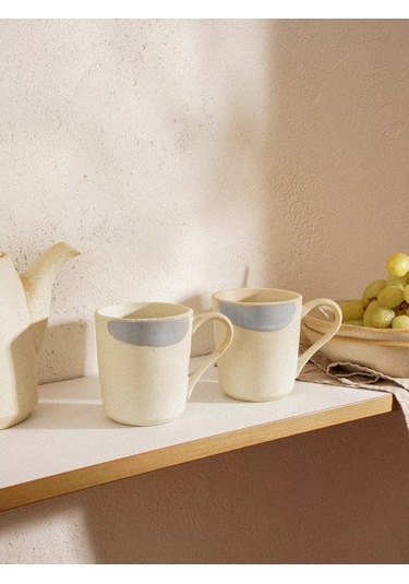 Sl Home Çay Ve Kahve Fincanları 2 Adet 400 Ml Porselen Hediye 216990431 Bej