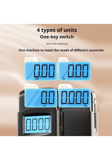 Xuweiwei Siyah Taşınabilir Palmiye Hazinesi Elektronik Asma Tartısı 50kg Kapasite Abs Malzeme Arka Aydınlatmalı Lcd Ekran Balıkçılık İçin İdeal Siyah