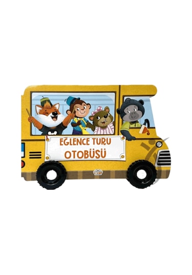 Eğlence Turu Otobüsü Tekerlekli Kitaplar