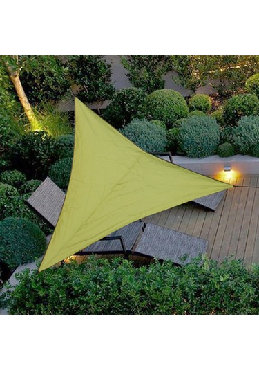 Neevoyu 3x3x3m Turuncu Dış Mekan Gölge Tenteği: 210t Poliester, Su Geçirmez, Rüzgar Dayanıklı, 3 Kanca İle Bahçe/patio Kullanıma Uygun