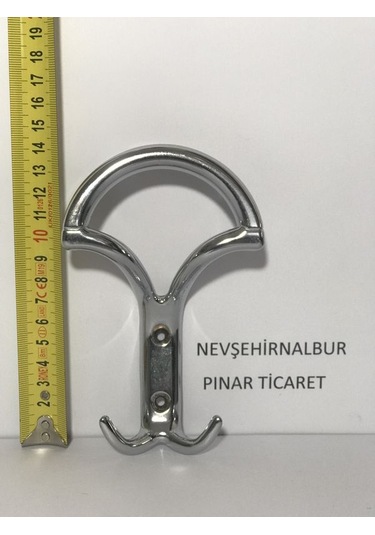 Krom Büyük Palto Askısı 4 Adet