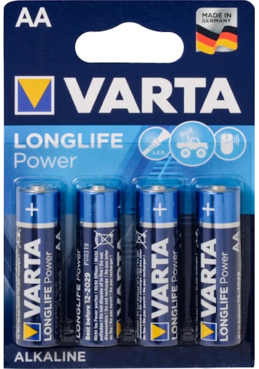 Varta Longlife Power 4906 AA Kalem Pil 4'lü