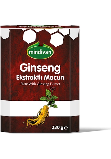Mindivan Ginseng Ekstraktlı Macun 230 G