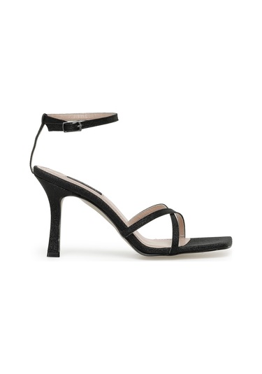 Nine West Neyyas 3fx Siyah Kadın Topuklu Sandalet Siyah
