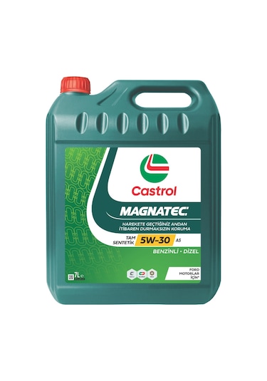 Castrol Magnatec 5W-30 A5 Tam Sentetik Motor Yağı 7 L