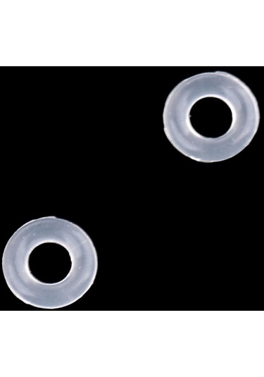 Homyl 100 Parça Beyaz Kauçuk Dart Kök Mil O-yüzükler