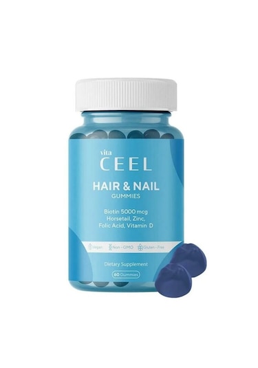 Vita Ceel Hair And Nail Gummies 60 Gummies