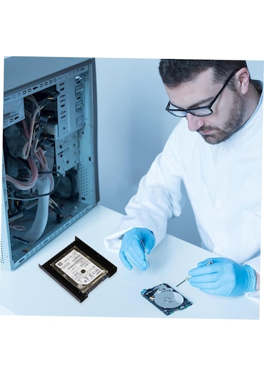 Masaüstü Bilgisayar Ve Aksesuarla Uyumlu Drive Bay Dönüştürücü İçin 12 Pc Sabit Disk Montaj Braketi