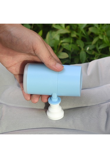 Geeksen Usb Şarjlı Taşınabilir Hızlı Şişirme Pompası, 3 Nozul Ve Led Işıklı, Şişme Yatak, Havuz Oyuncakları İçin