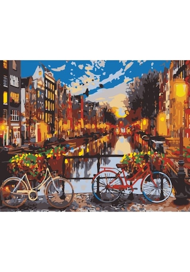 Sayılarla Boyama Seti - Amsterdam