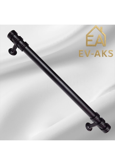 Reis Kulp Nesli Model Alüminyum Metal Dolap Çekmece Kulpu Mat Siyah - Mat Siyah