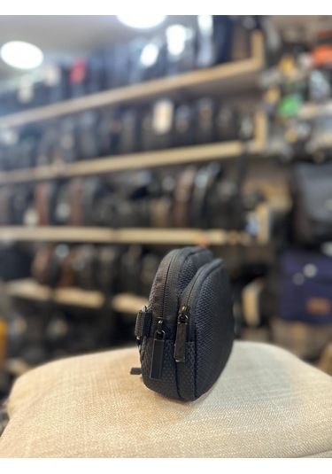 Trg Polo Siyah Su Geçirmez Kumaş El Omuz Çantası Siyah