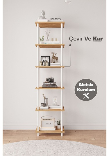 Çevir Kur 45 Cm Atlantik Çam Kitaplık Bd 45 177 29 Cm Atlantik Çam