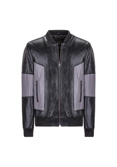 Basics&more Erkek Deri Ceket Yns44 001