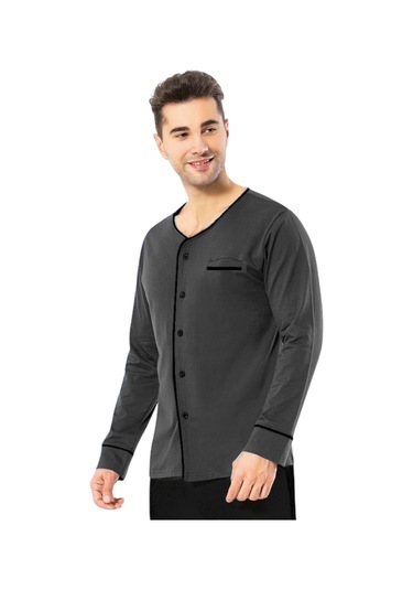 Weweus Antrasit Pijama Takımı 2024-1y Antrasit