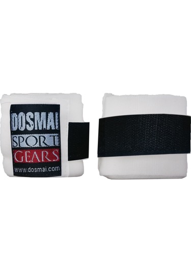 Dosmai El Bilek Bandajı Dövüş Sporları 2,5m Beyaz Ko364 Beyaz