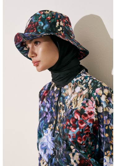 Eşarp Detaylı Bucket Şapka Color Palette Color Palette