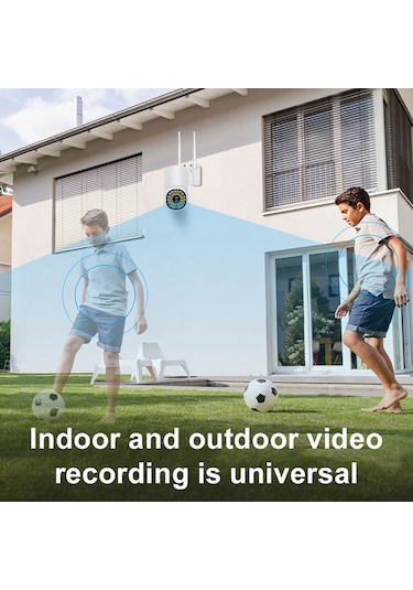 Yifomall Akıllı Wifi Güvenlik Kamerası: 1080p Gece Görüşlü, 355 Dönebilir, Sesli Alarmlı, İki Yönlü Konuşma Özellikli