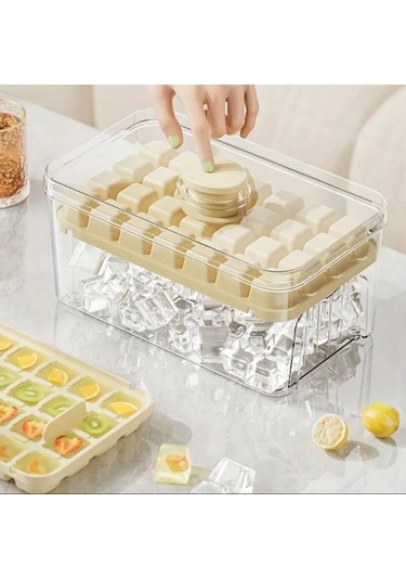 Zhltools Basmalı Hazneli Buzluk Beyaz