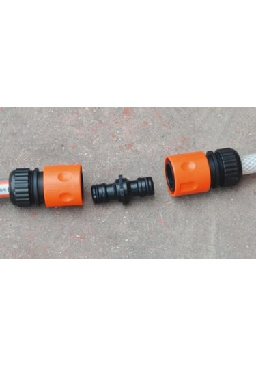 Medalyan Md324 Otomatik Hortum Ekleme Bağlantısı 2 Yönlü 1 Adet