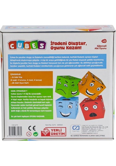 731 Caoyn-5275 Cubes -ca Games