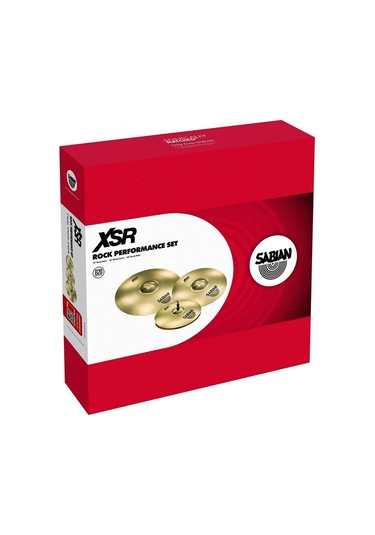 Sabian Xsr5009b Xsr Serisi Brilliant Rock Performance Zil Seti