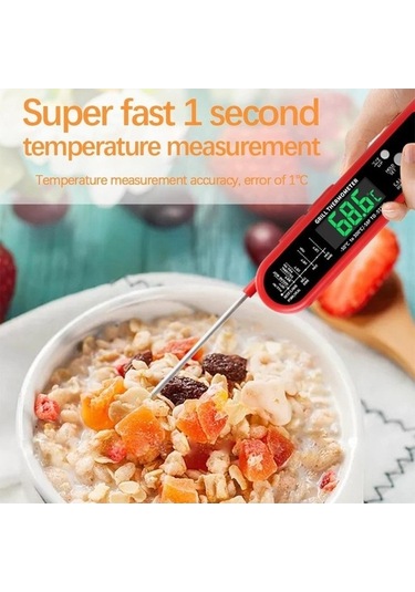 Dancemonkey Yüksek Doğruluklu Store Gıda Termometresi