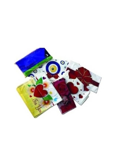 Takviyeli Renkli Desenli Poşet 33X45 Cm 100 Adet