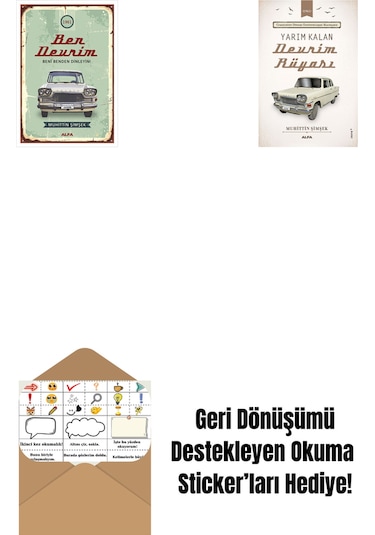 Ben Devrim + Yarım Kalan Devrim Rüyası + Okuma Sticker'ları