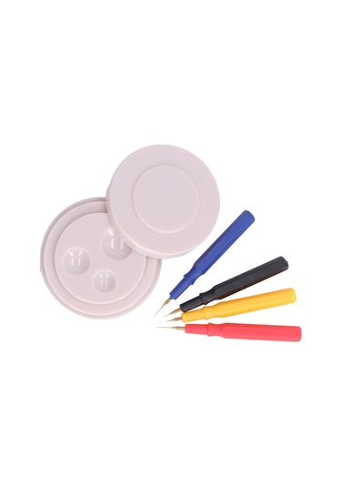 Folinda Saat Tamiri Araç Seti: Plastik Yağlım Kalem Ve Yağ Kasesi - Profesyonel Saat Tamircileri İçin Taşınabilir Uygulama