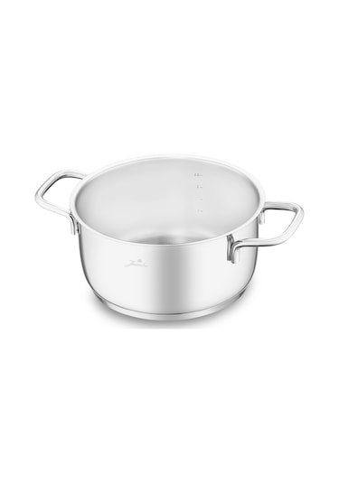 Jumbo Web New Myra 6 Parça Midi Çelik Tencere Seti Gümüş