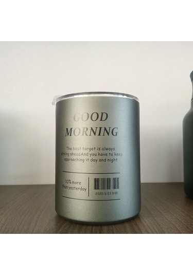 Aurora 304 Paslanmazçelik Termos Fincan Kahve Fincanıçiftçi Katmanlıhasır Fincan Çelik