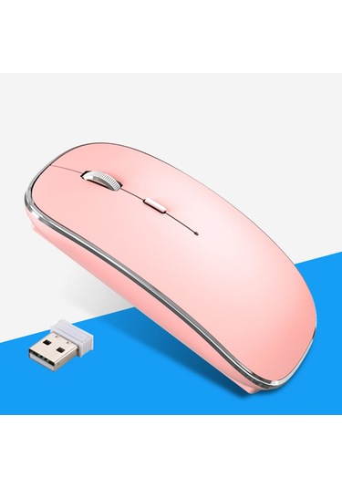 Geeroyoo Q23c 2.4g/bt5.1 Çift Modlu Kablosuz Fare - 1200dpı Ergonomik Tasarım, Sessiz Tuşlu, Pc/mac Uyumlu Q23c